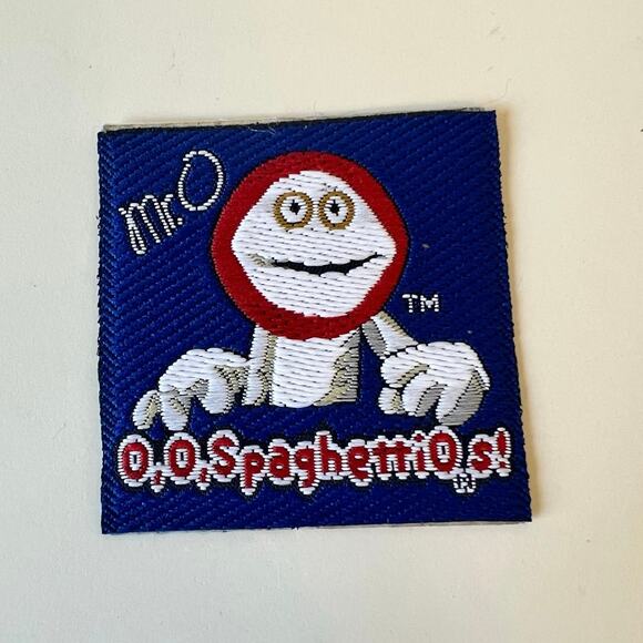 Franco American Mr. O O,O,Spaghetti O's! Puffed Fabric Sticker 2x2" - Picture 1 of 3